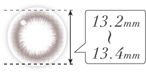 13.2mm～13.4mm